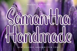 Samantha Handmade Font Download