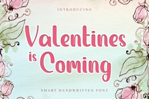 Valentines is Coming Font Download