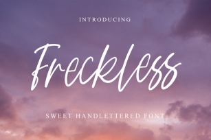 Freckless Font Download