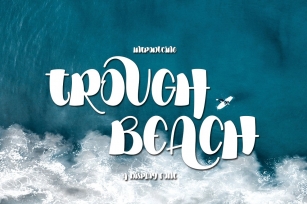 TROUGH BEACH Font Download