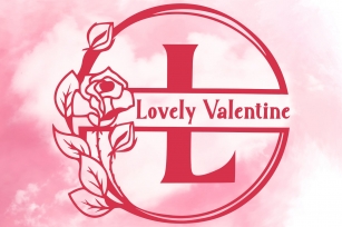 Lovely Valentine Monogram Font Download