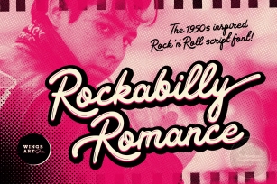 Rockabilly Romance Font Download