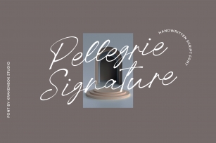 Pellegrie Signature Font Download