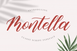 Montella Font Download