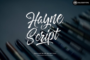 Hayne Script Font Download