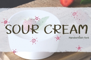 Sour Cream Font Download