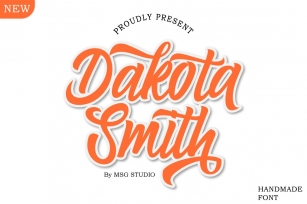 Dakota Smith Font Download