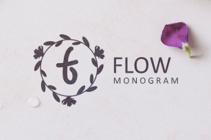 Flow Monogram Font Download