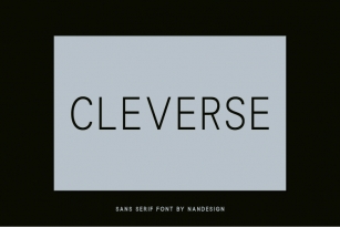 Cleverse Font Download