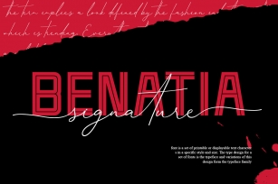 Benatia Font Download