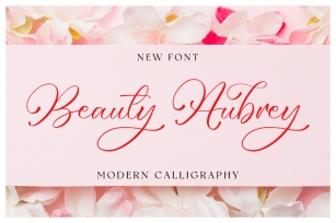 Beauty Aubrey Font Download