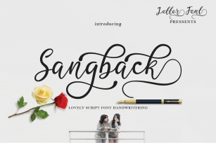 Sangback Font Download