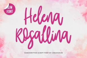 Helena Rosallina Font Download