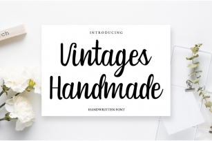 Vintages Handmade Font Download