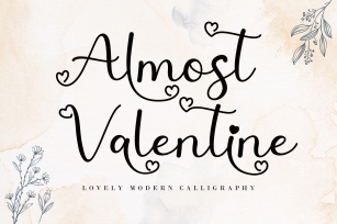 Almost Valentine Font Download