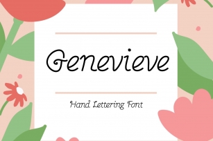 Genevieve Font Download
