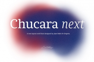 Chucara next Font Download