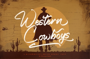 Western Cowboys Font Download