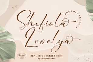 Shefiola Lovelya Font Download