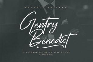 Gentry Benedict Font Download