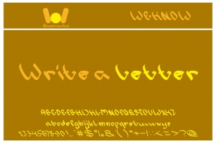 Write a Letter Font Download