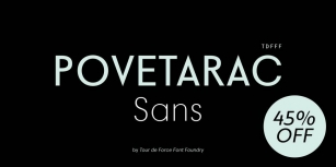 Povetarac Sans Font Download