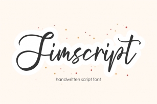 Jimscript Font Download