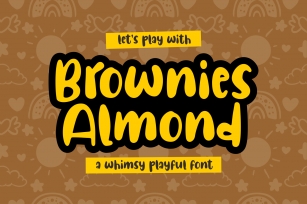 Brownies Almond Font Download