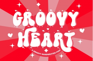 Groovy Heart Font Font Download