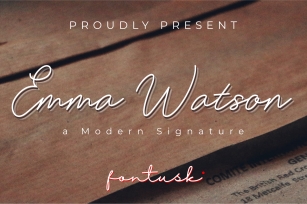 Emma Watson Font Download