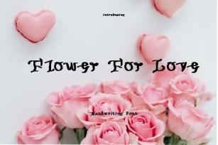 Flowers for Love Font Download