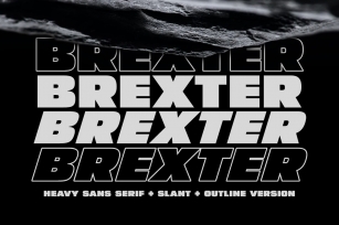 Brexter Font Download