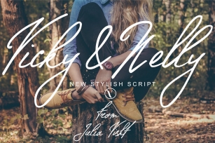 VICKY & NELLY Script Font Download