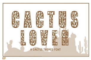 Cactus Lover Font Download