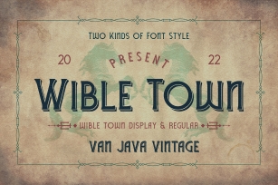 Wible Town Font Download