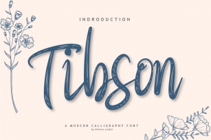 Tibson Script Font Download