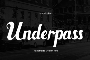Underpass Font Download