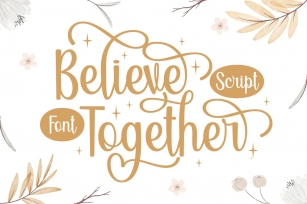 Believe Together Font Download