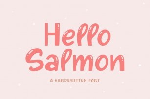Hello Salmon Font Download