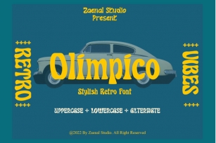 Olimpico Font Download