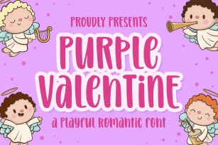 Purple Valentine Font Download