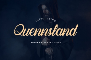 Quennsland Calligraphy Font Download