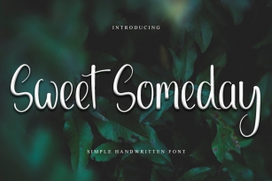 Sweet Someday Font Download