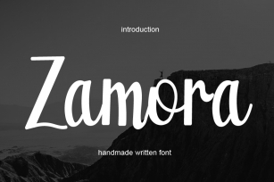 Zamora Font Download