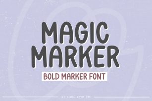 MAGIC MARKER Font Download