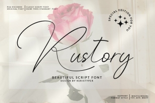 Rustory Font Font Download