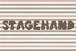 Stagehand Font Download