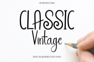 Classic Vintage Font Download