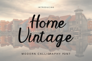 Home Vintage Font Download