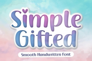 Simple Gifted Font Download